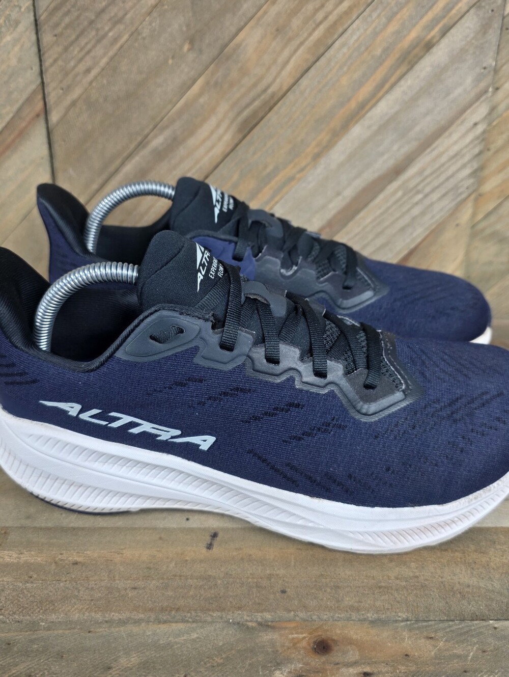 Altra Experience Flow 2 Mens Athletic Running Shoes Size 8.5 Navy Blue